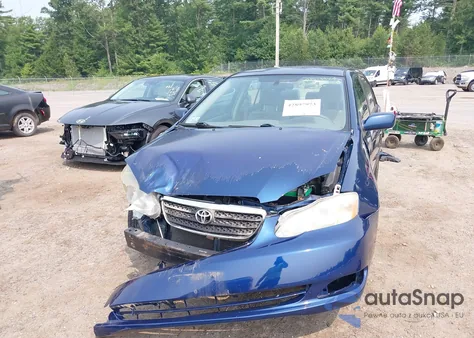 2007 Toyota Corolla Le from USA, damaged, VIN JTDBR32E770133731